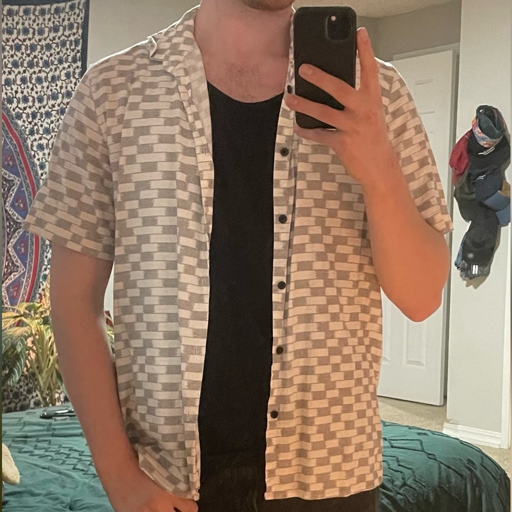 Button Down Short Sleeve Shirt